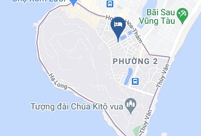 Vung Tau - Queen Garden Hotel Maps