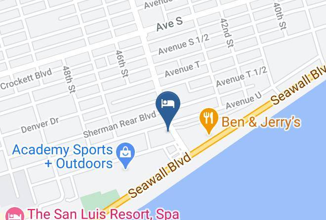 Galveston - Queen Gypsy Inn Maps