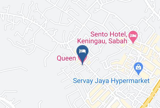 Bahagian Pedalaman - Queen Hotel Maps