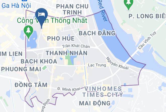 Hanoi - Queen Le Dai Hanh Hotel Maps
