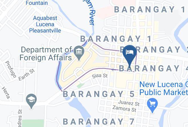 Quezon - Queen Margarette Hotel Downtown Maps
