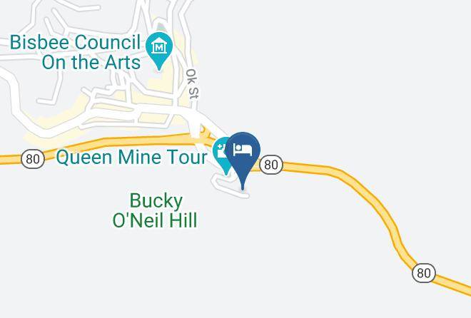 Cochise - Queen Mine Rv Park Maps