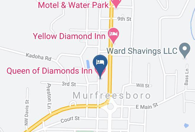 Pike - Queen Of Diamonds Inn Maps