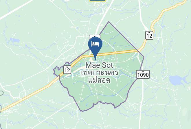 Amphoe Mae Sot - Queen Palace Hotel Maps