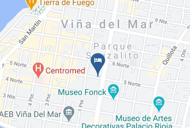 Valparaiso Province - Queen Royal Hotel Maps