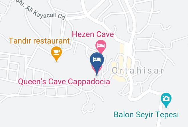Urgup - Queen's Cave Cappadocia Maps