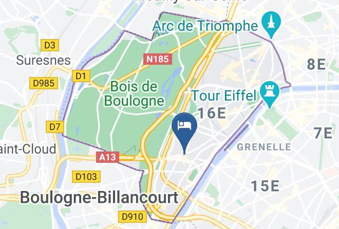 Paris - Queen's Hotel Paris Maps