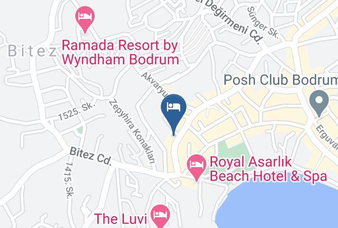 Bodrum - Queen Spa & Wellness Center Bodrum Maps