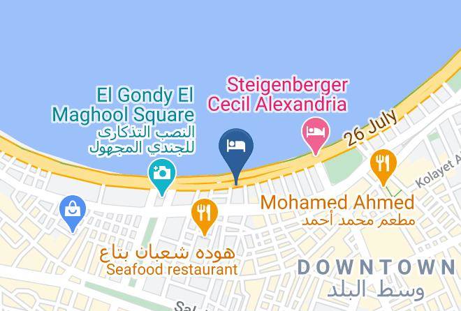 Alexandria - Queen Transit Alexandria Hotel Maps