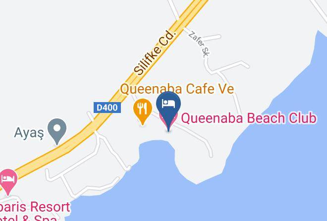 Kumkuyu - Queenaba Beach Club Maps