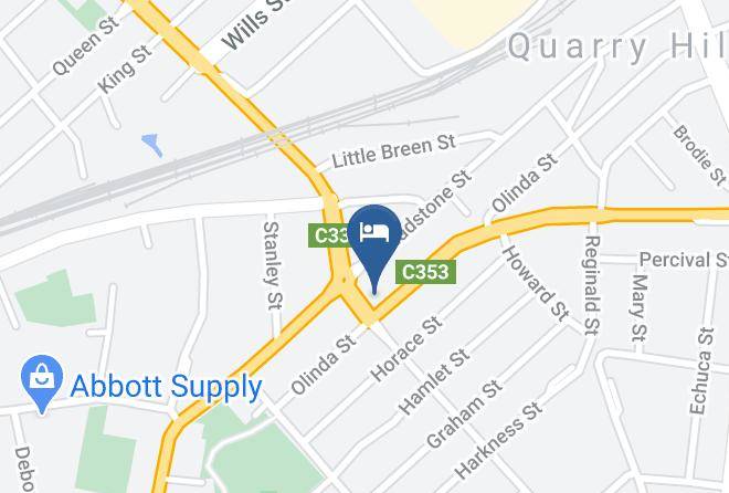 Greater Bendigo - Queens Arms Hotel Maps