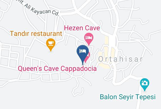 Urgup - Queens Cave Hotel Maps