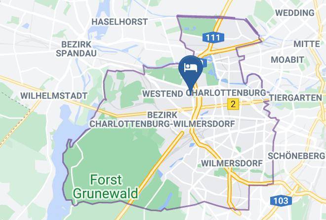 Stadt Berlin - Queens Garden Hotel Maps