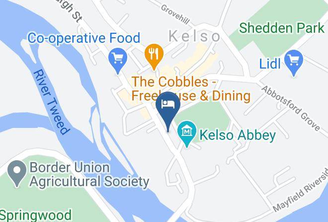 Scottish Borders - Queens Head Hotel Maps