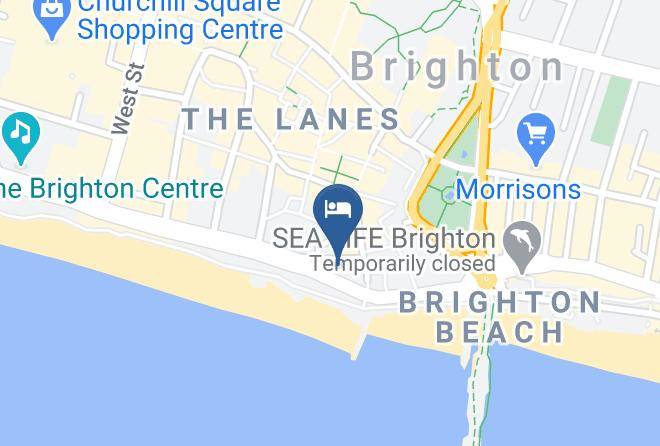 Queens Hotel Brighton Map