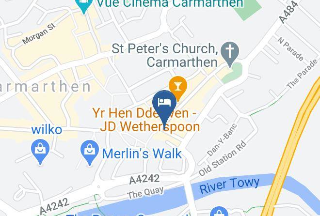 Carmarthenshire - Queens Hotel Maps