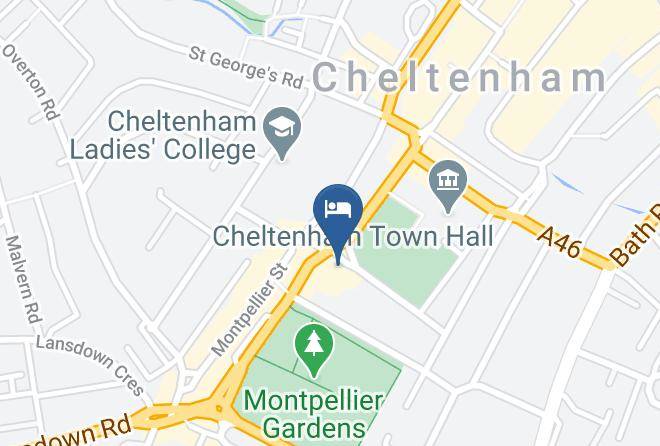 Glos - Queens Hotel Cheltenham Mgallery Maps