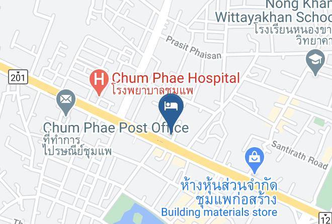 Amphoe Chum Phae - Queens Hotel Maps