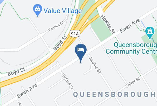 Greater Vancouver - Queens Hotel In New Westminster Maps