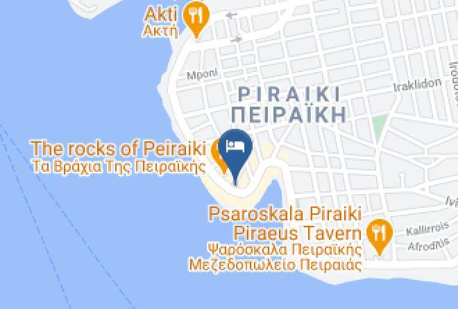 Piraeus - Queens Leriotis Hotel Maps