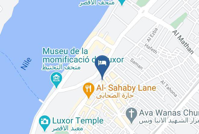 Luxor - Queens Valley Hotel & Restaurant Maps