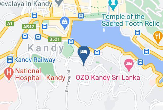 Queensbury Hotel Map