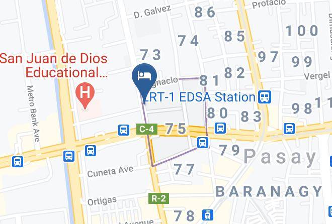 Metro Manila - Queensland Hotel Maps