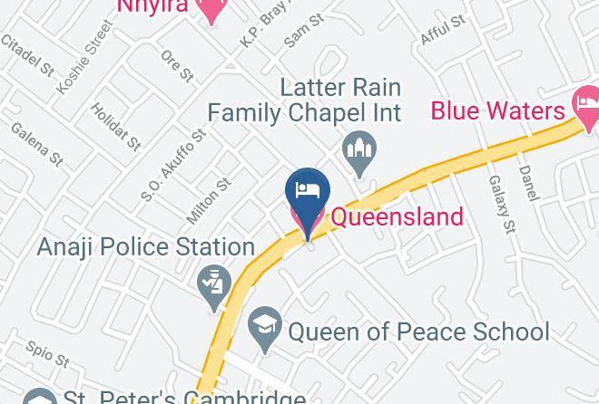 Shama Ahanta East - Queensland Hotel Maps