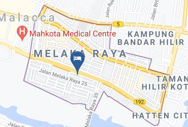 Melaka Tengah - Queenspark Hotel Maps