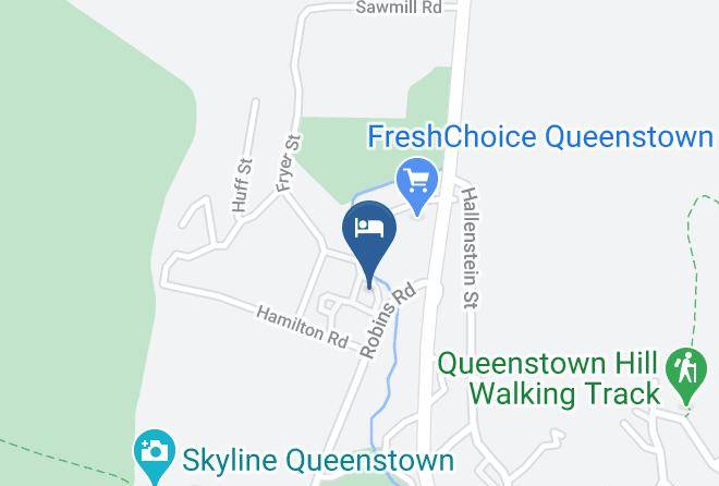 Queenstown Lakes - Queenstown Holiday Park & Motels Creeksyde Maps