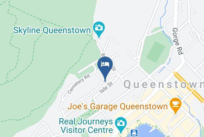 Queenstown Lakes - Queenstown Lakeview Holiday Park Maps