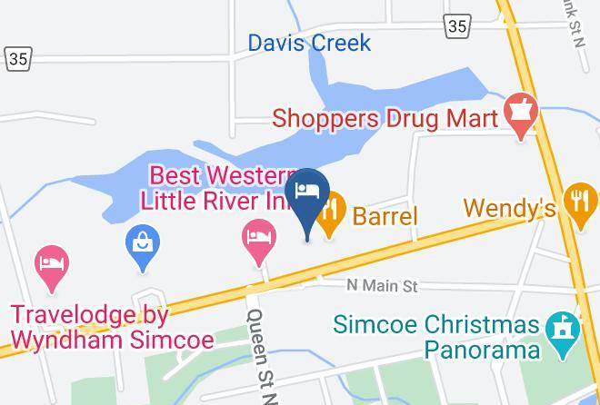 Haldimand Norfolk - Queensway Motel Maps