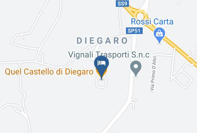 Forli - Quel Castello Di Diegaro Maps