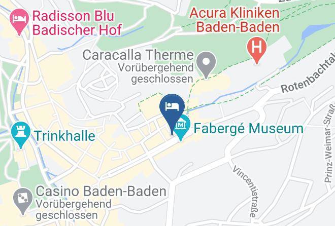Baden Baden - Quellenhof Sophia Maps