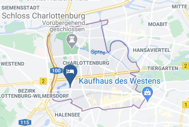 Stadt Berlin - Quentin Boutique Hotel Maps