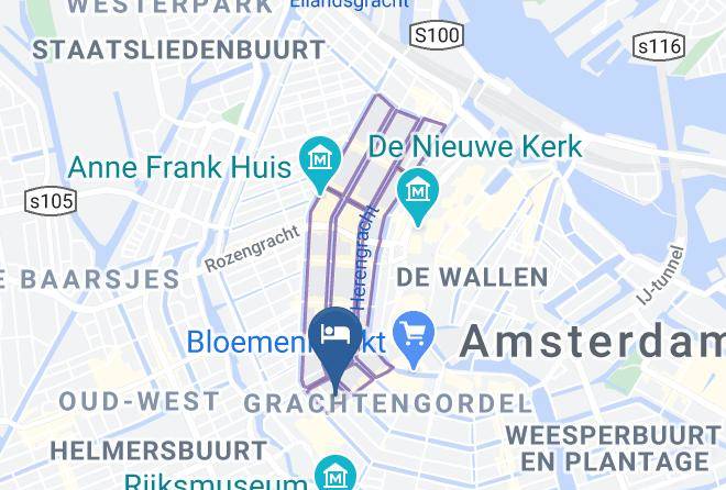 Amsterdam - Quentin Golden Bear Hotel Maps