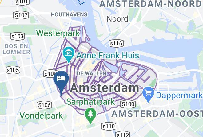 Amsterdam - Quentin Hotel Amsterdam Maps