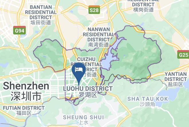 Shenzhen - Queqiaoxian Hotel Maps