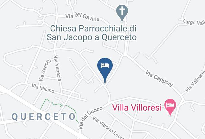 Florence - Querceto B&b Maps