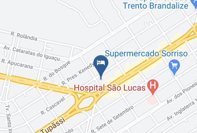 Assis Chateaubriand - Querencia Hotel Maps