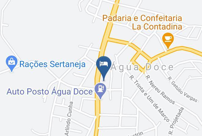 Agua Doce - Querencia Turis Hotel Maps
