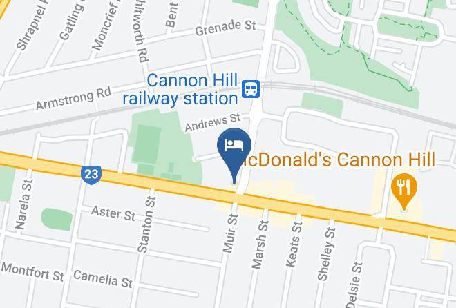Brisbane - Quest Cannon Hill Maps