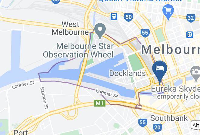 Melbourne - Grand Hotel Melbourne Maps