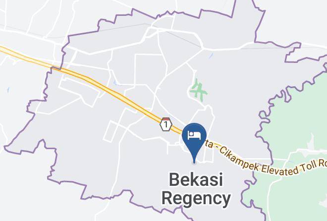 Bekasi Regency - Quest Hotel Cikarang Maps