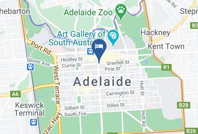 Quest Adelaide Central Map
