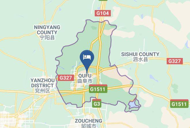 Jining - Qufu Guest Building Business Hotel Maps
