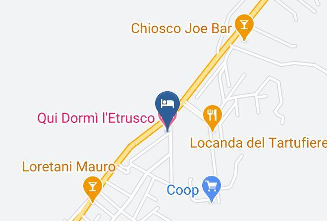 Viterbo - Qui Dormi L'etrusco Maps