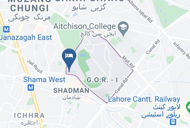 Islamabad - Quick Continental Hotel Maps