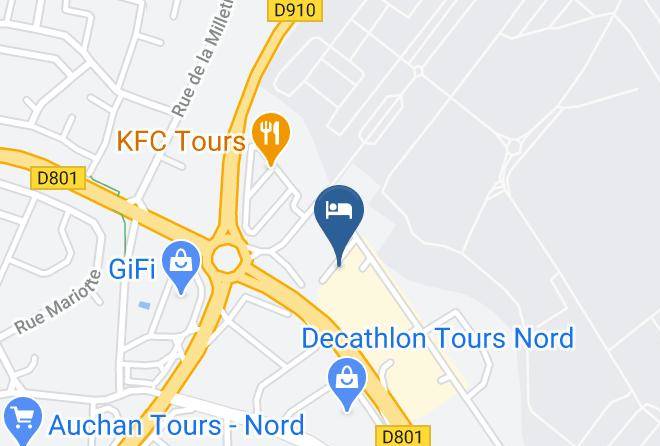 Indre Et Loire - Quick Palace Tours Maps