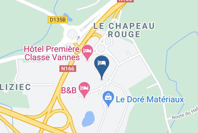 Morbihan - Hotel Quick Palace Maps